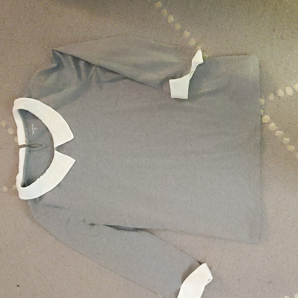Garnet Hill Peter Pan top M